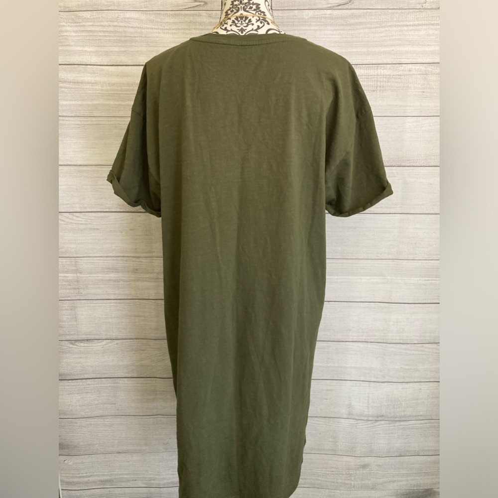 Daily Ritual | Women’s V-Neck T-Shirt Dress - Picture 3 of 9